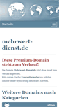 Mobile Screenshot of mehrwert-dienst.de